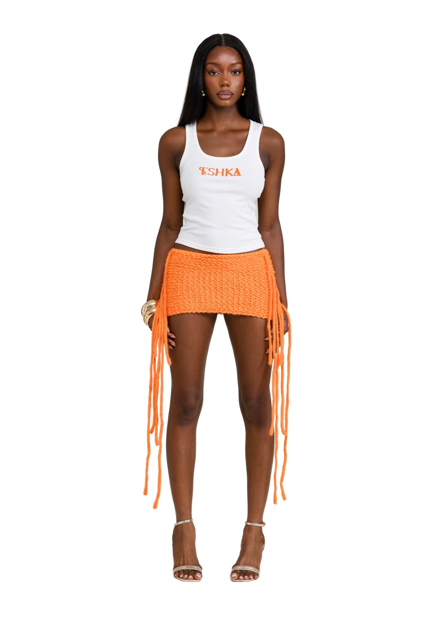 Burgundy marigold skirt