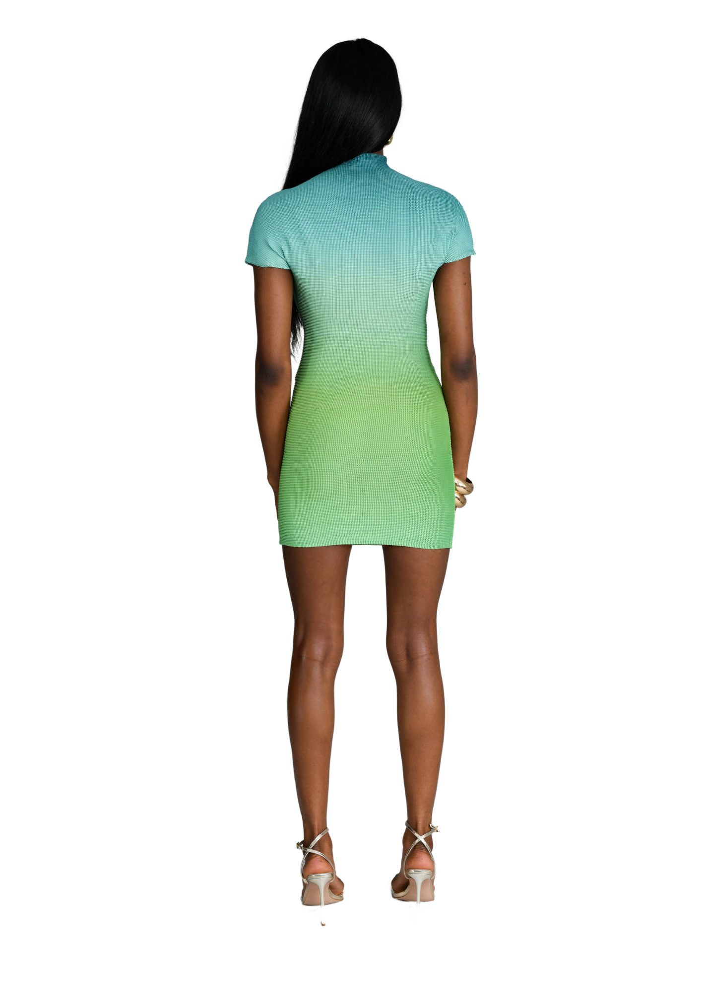 Blue curaçao dress