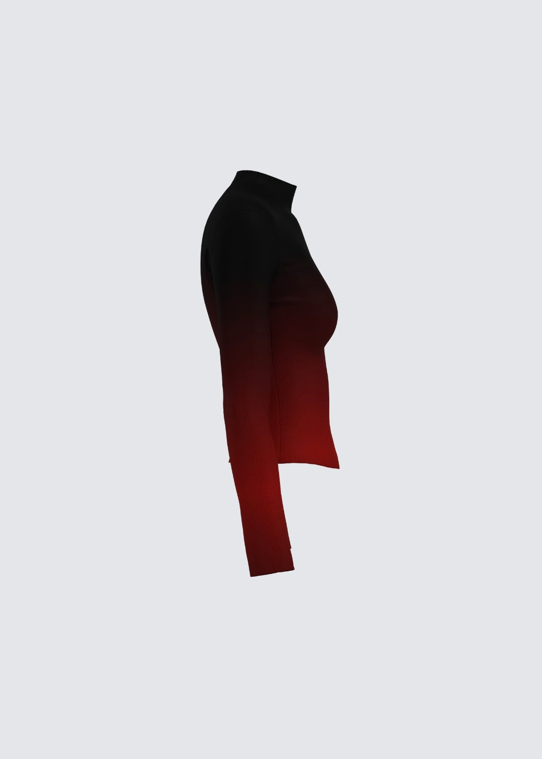 Dark mark long-sleeved top