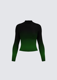 Dark mark long-sleeved top