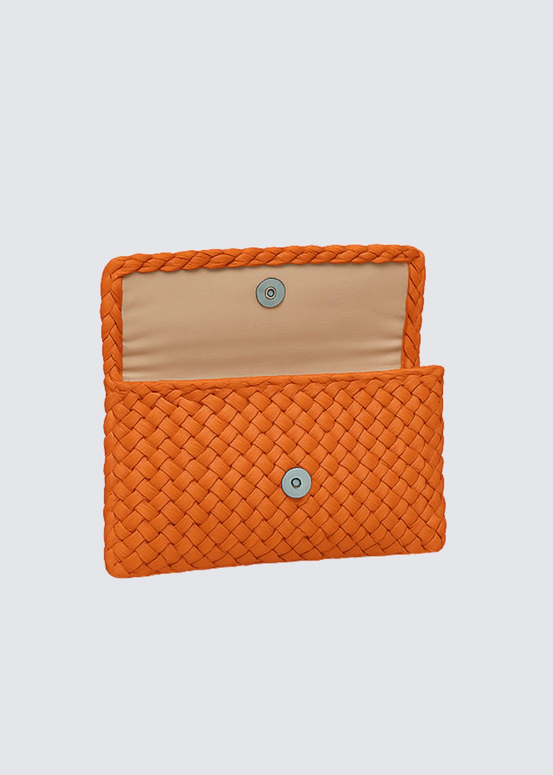 Beige isla clutch