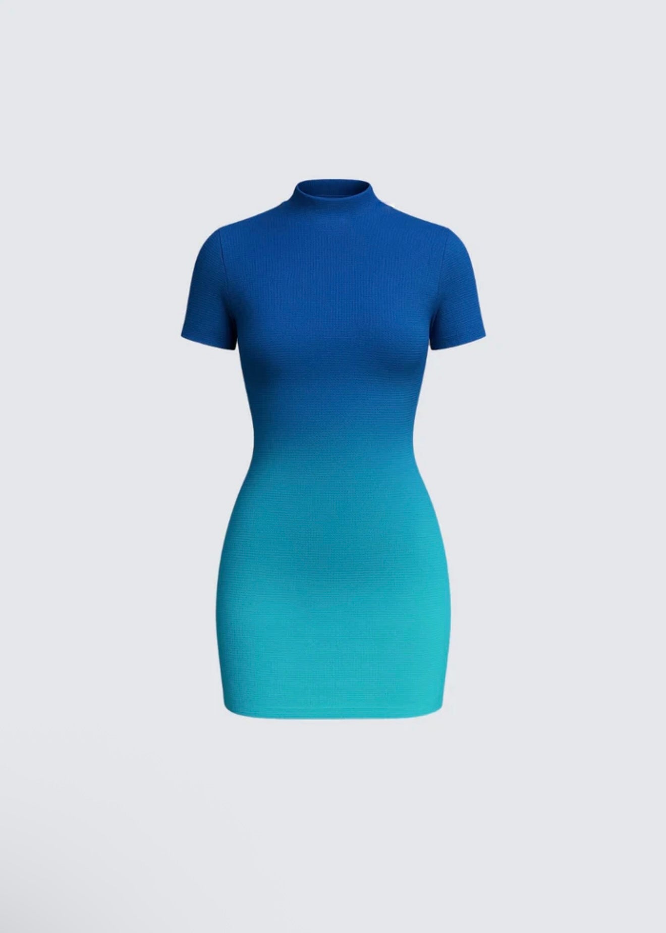 Blue curaçao dress