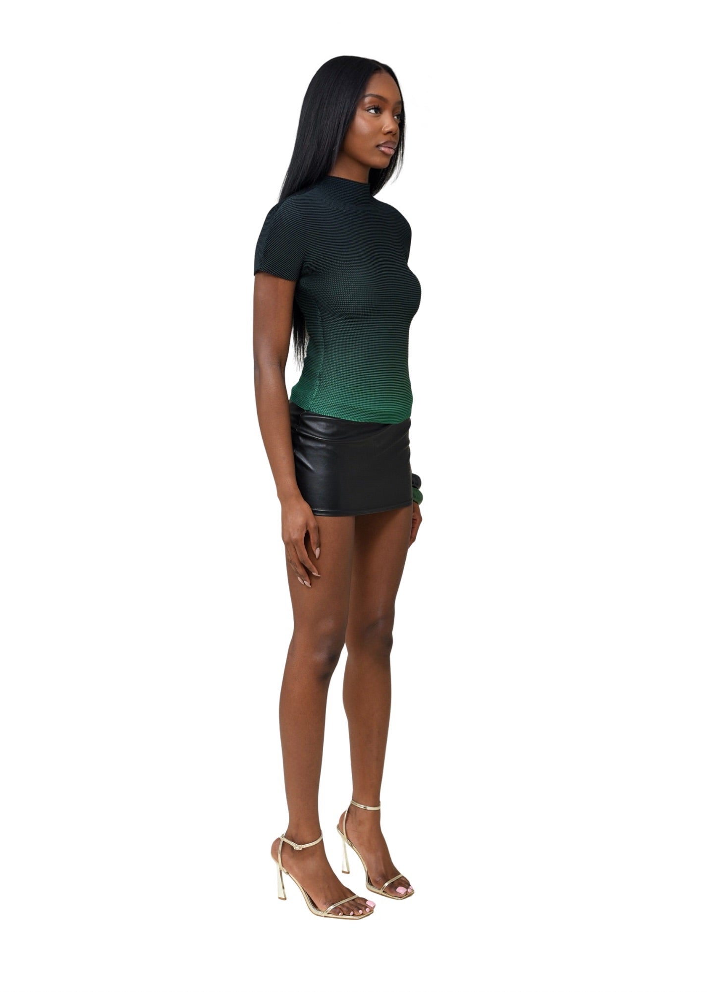 Dark mark long-sleeved top