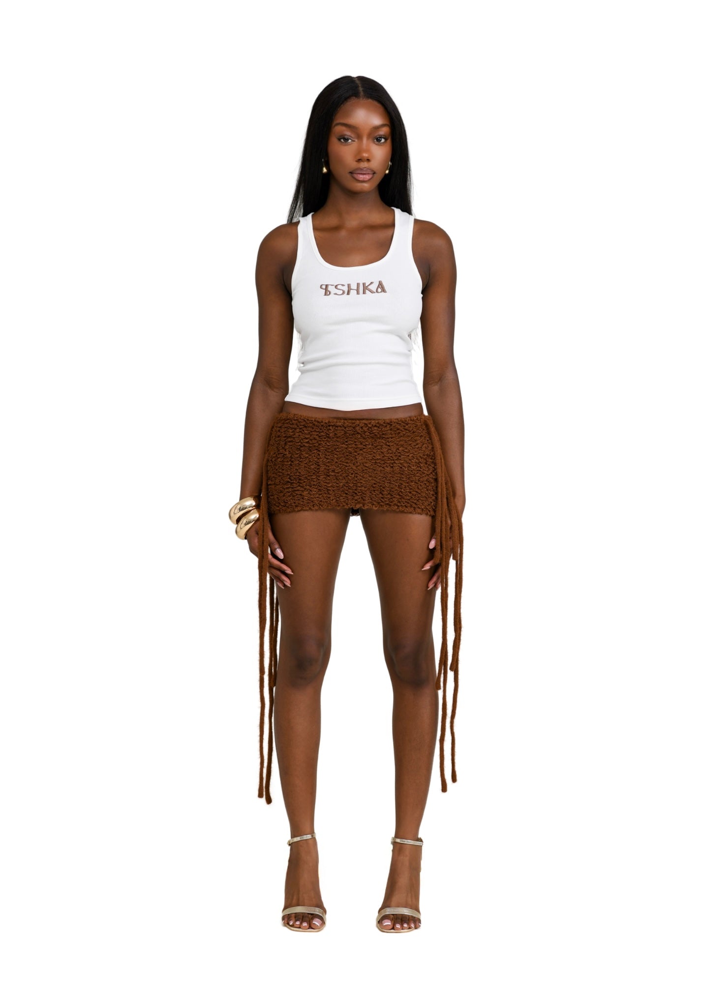 Brown marigold skirt