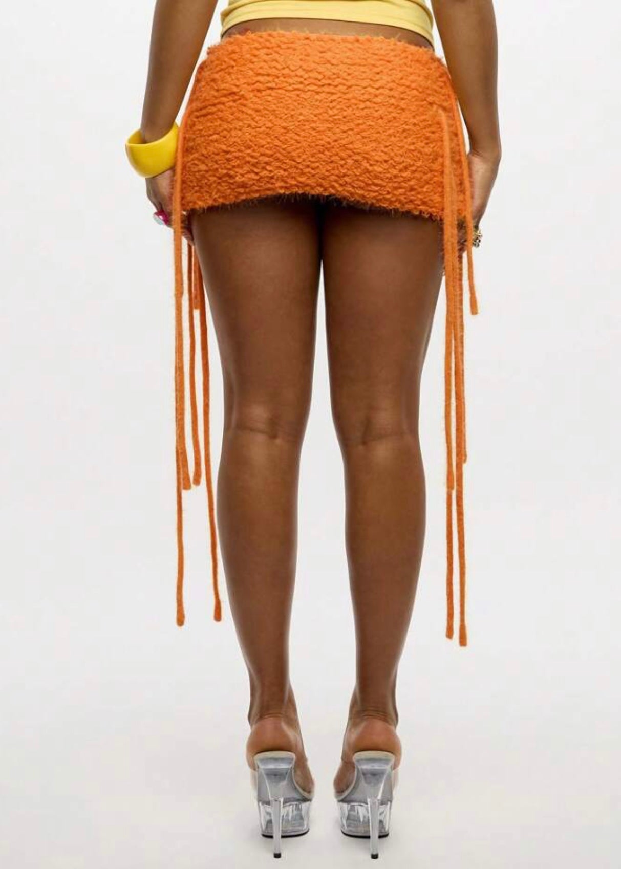 Orange marigold skirt