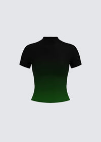 Dark mark short-sleeved top
