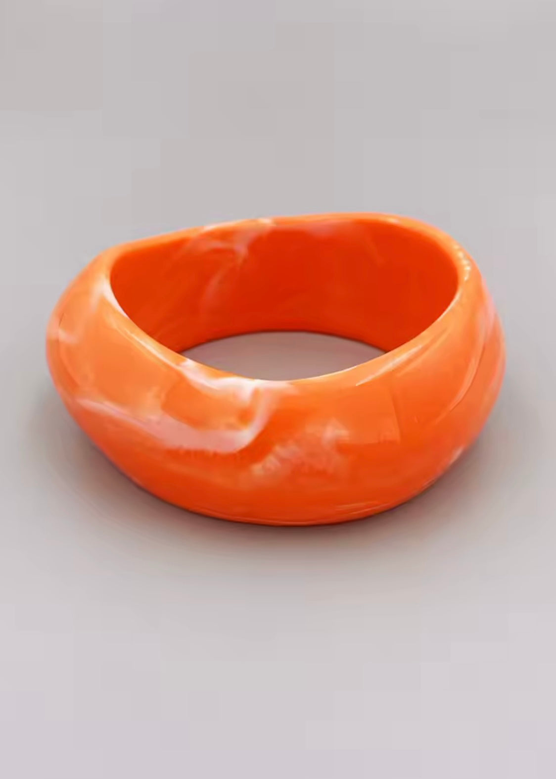 White kaia bangle