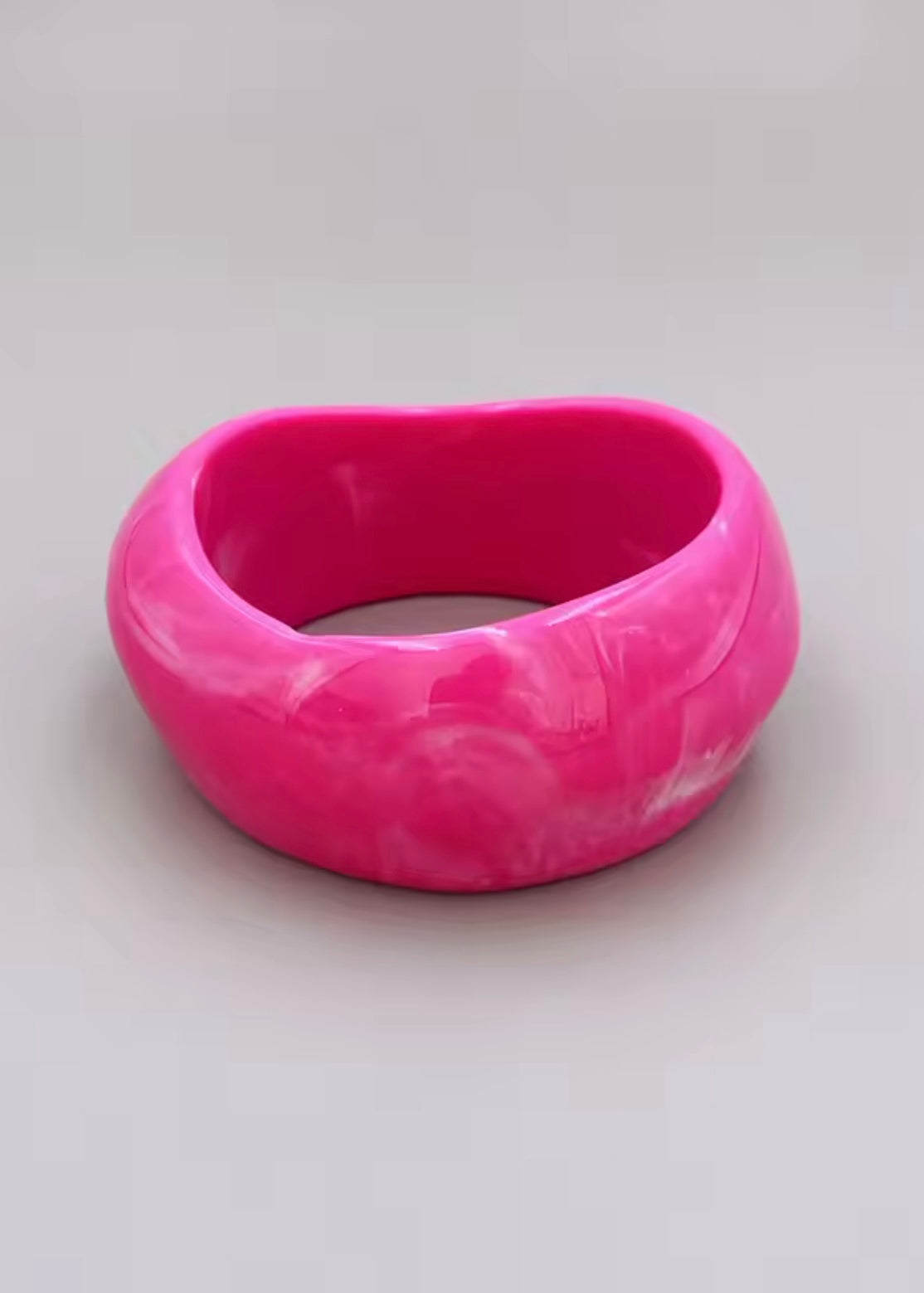 White kaia bangle