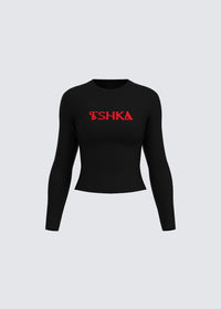 Black & red original top