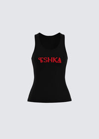 Black & red original vest