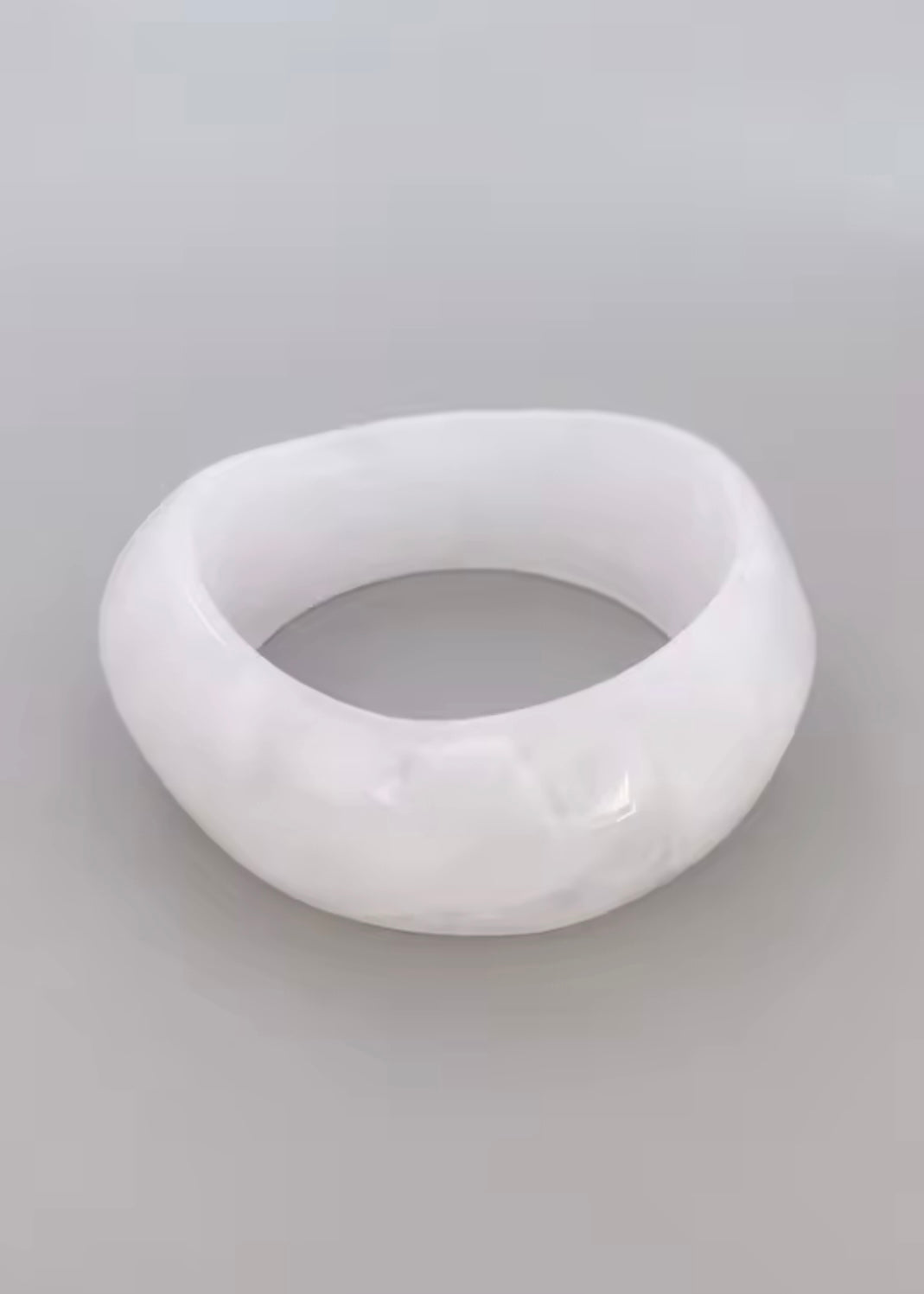 White kaia bangle