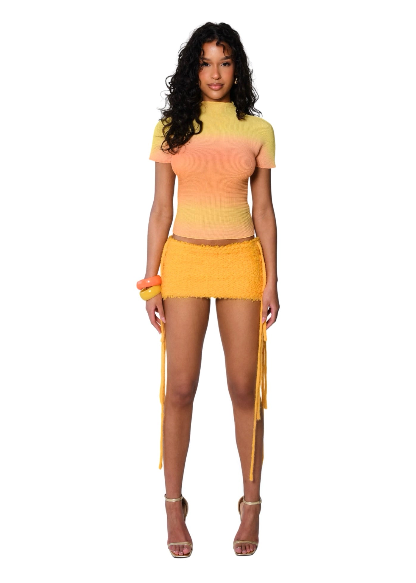 Bluee marigold skirt