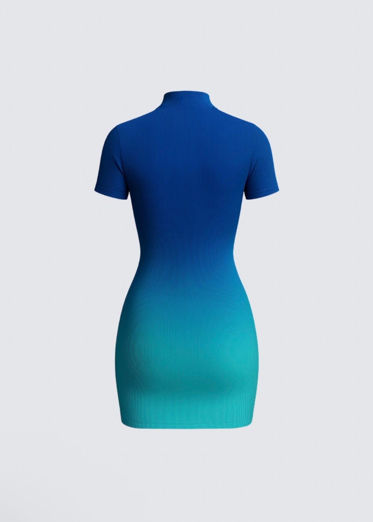 Blue curaçao dress