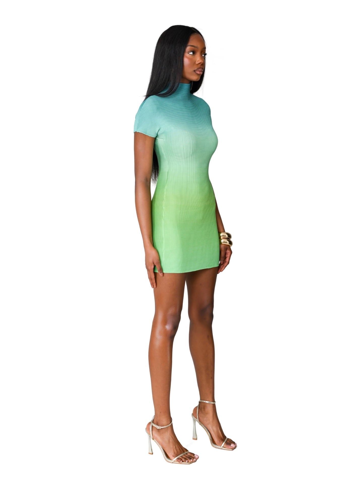 Blue curaçao dress