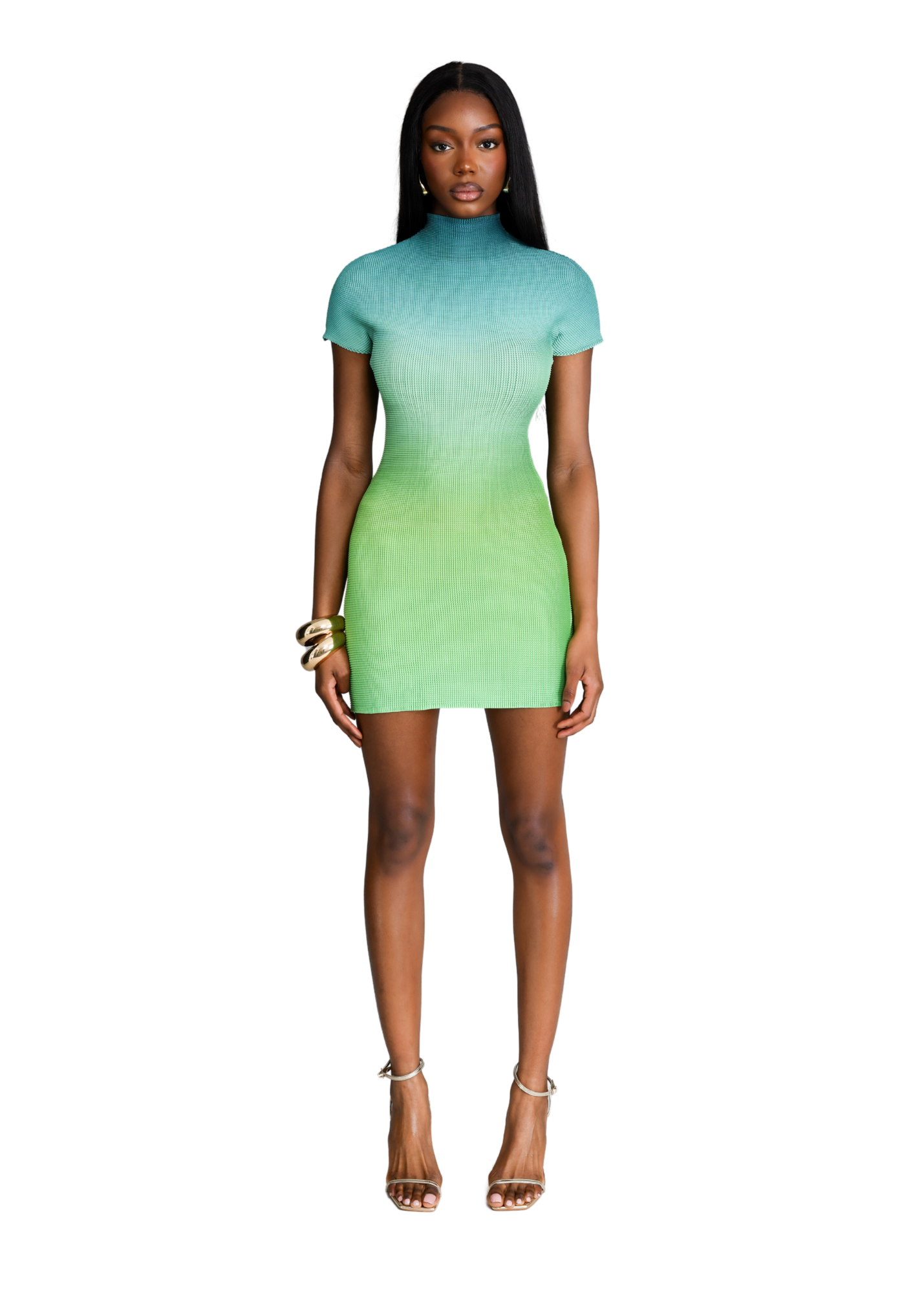 Blue curaçao dress