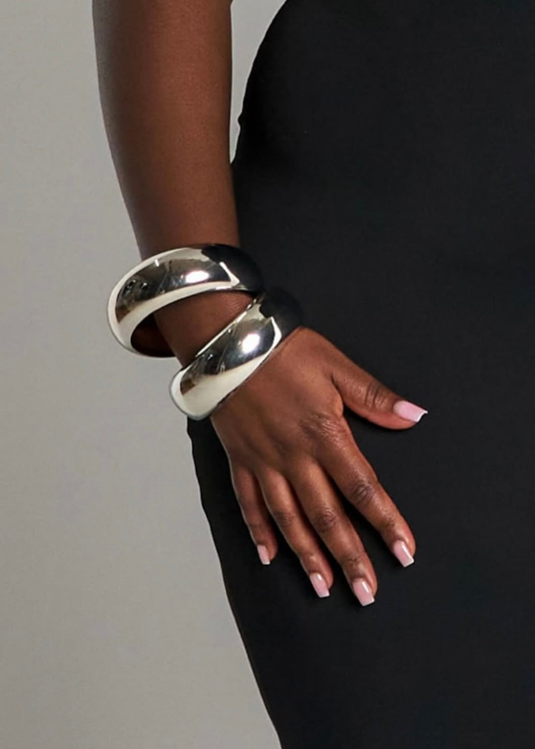Silver rhya bangle