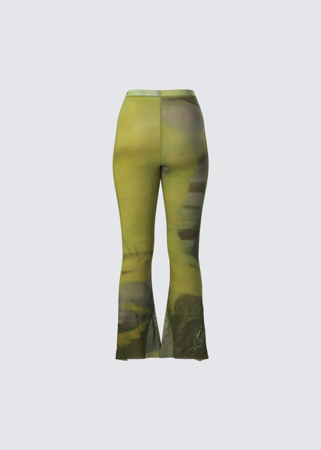 Green Elise Leggings | Polyester Elise Leggings | TSHKA