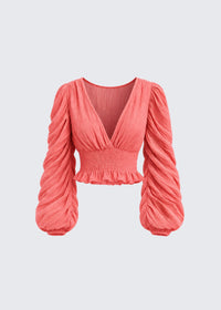 Pink amaya top