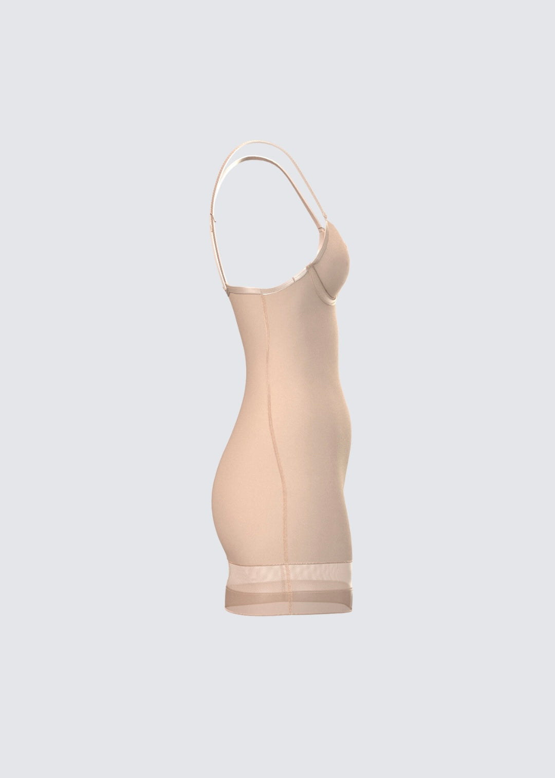 Nude briana dress