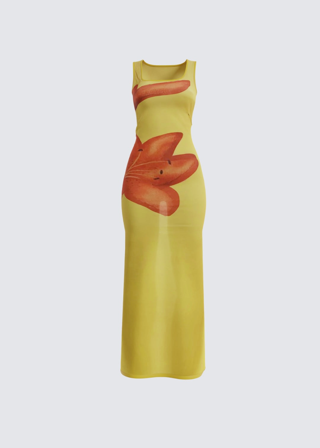 Yellow nura dress