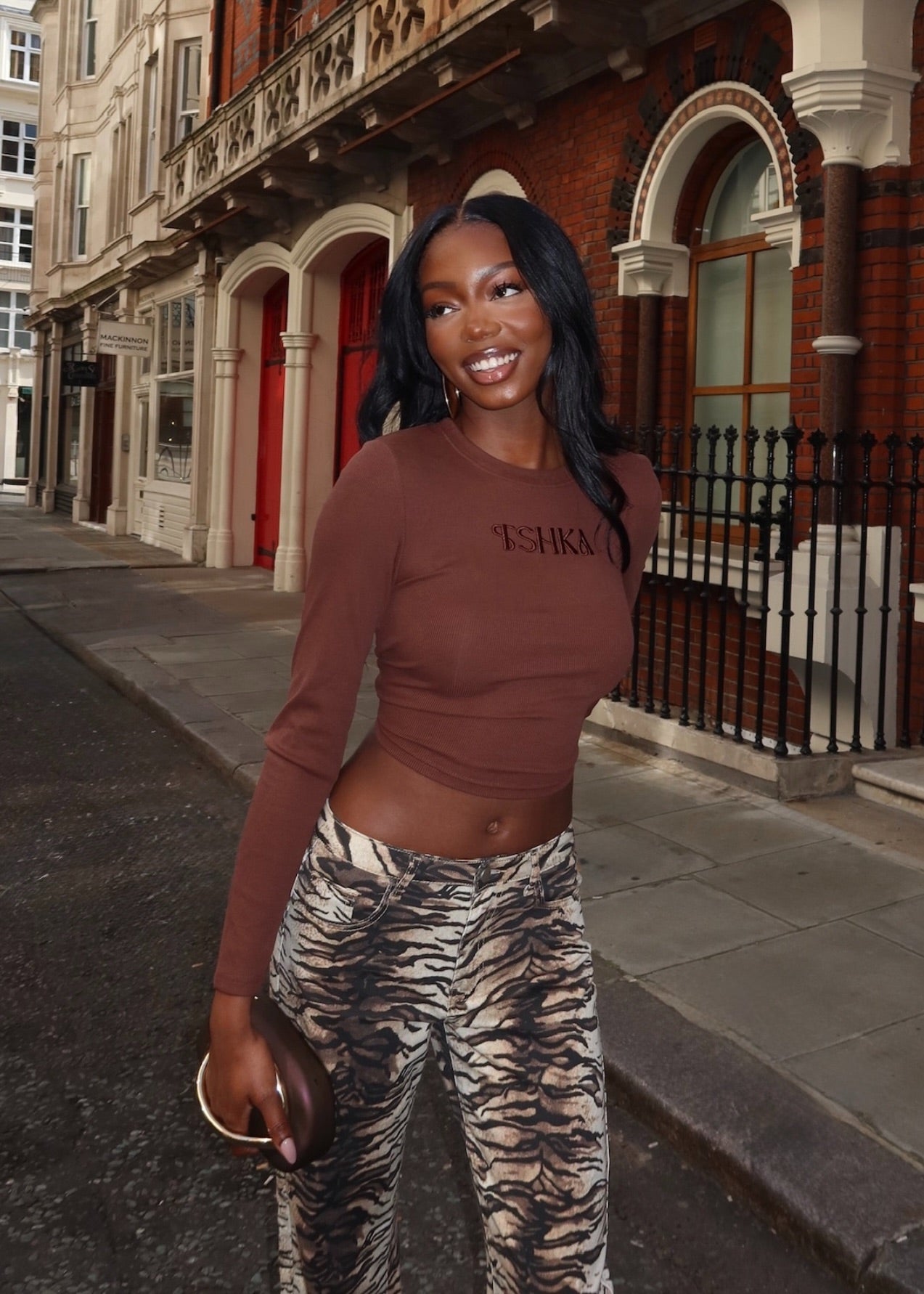 Chocolate Brown original top