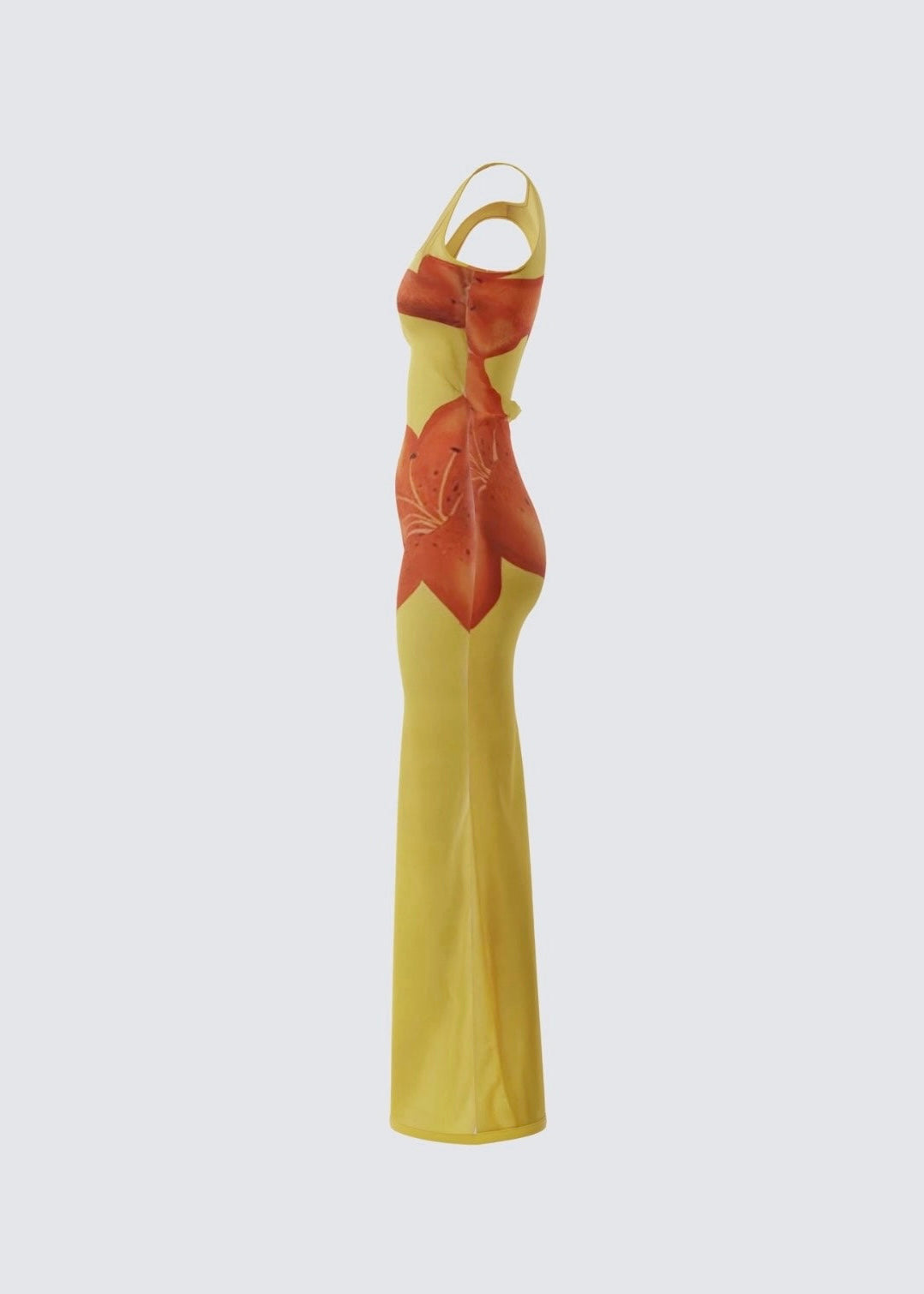 Yellow nura dress