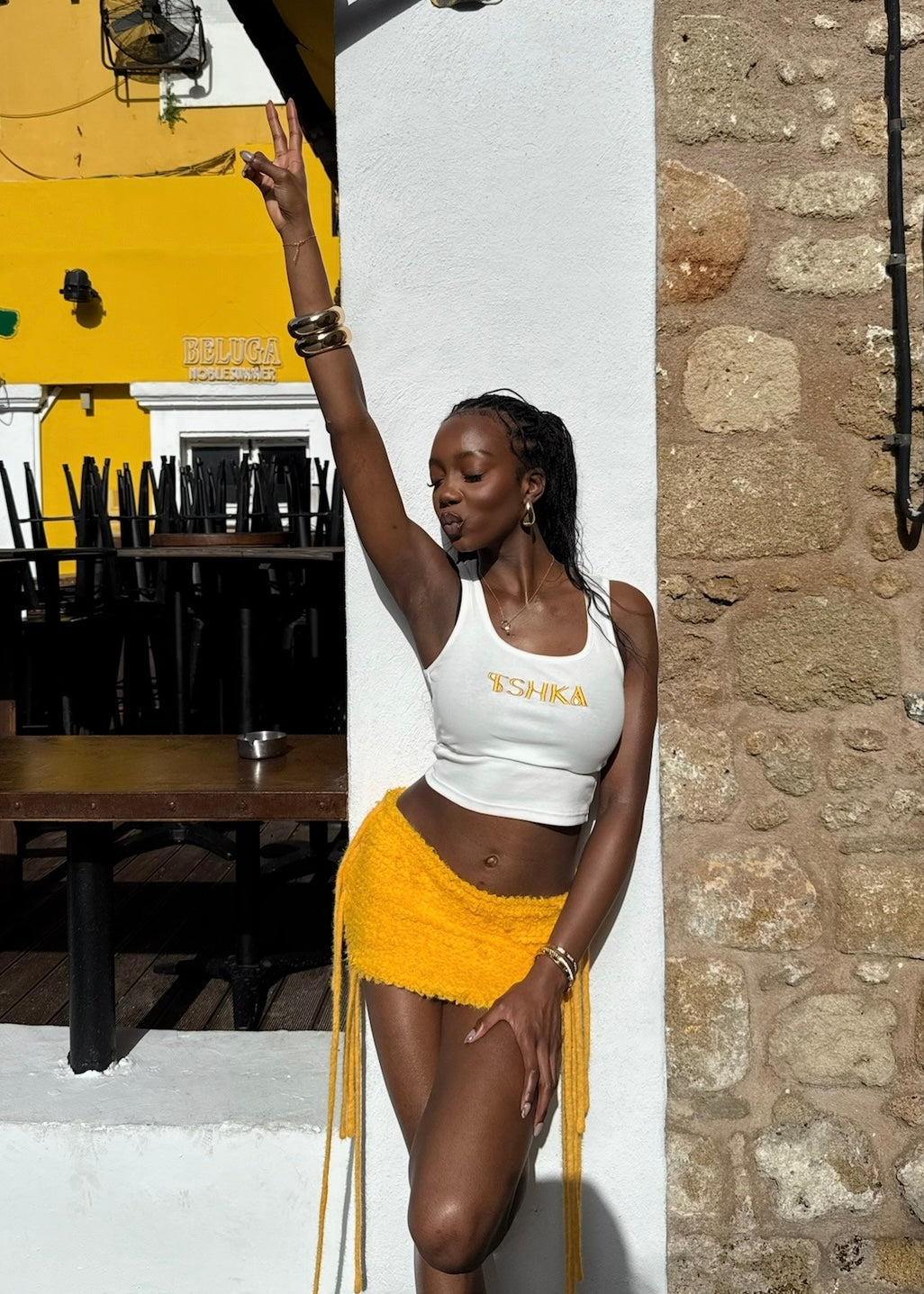 Yellow original vest