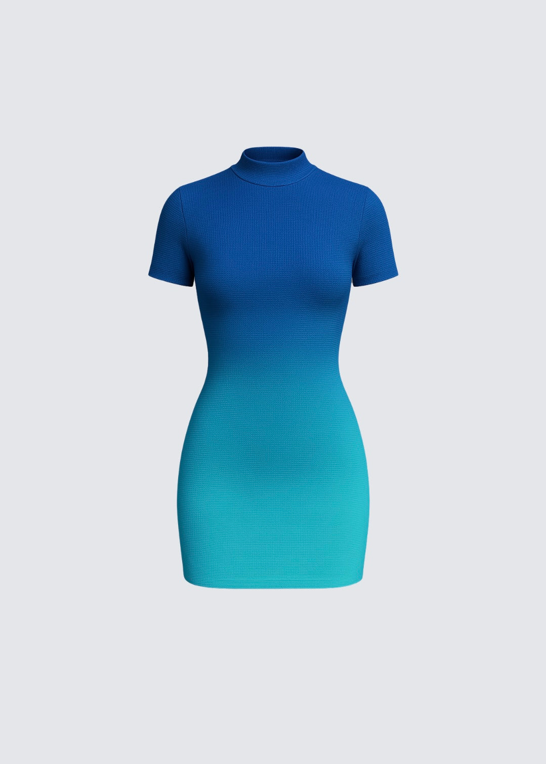 Blue curaçao dress