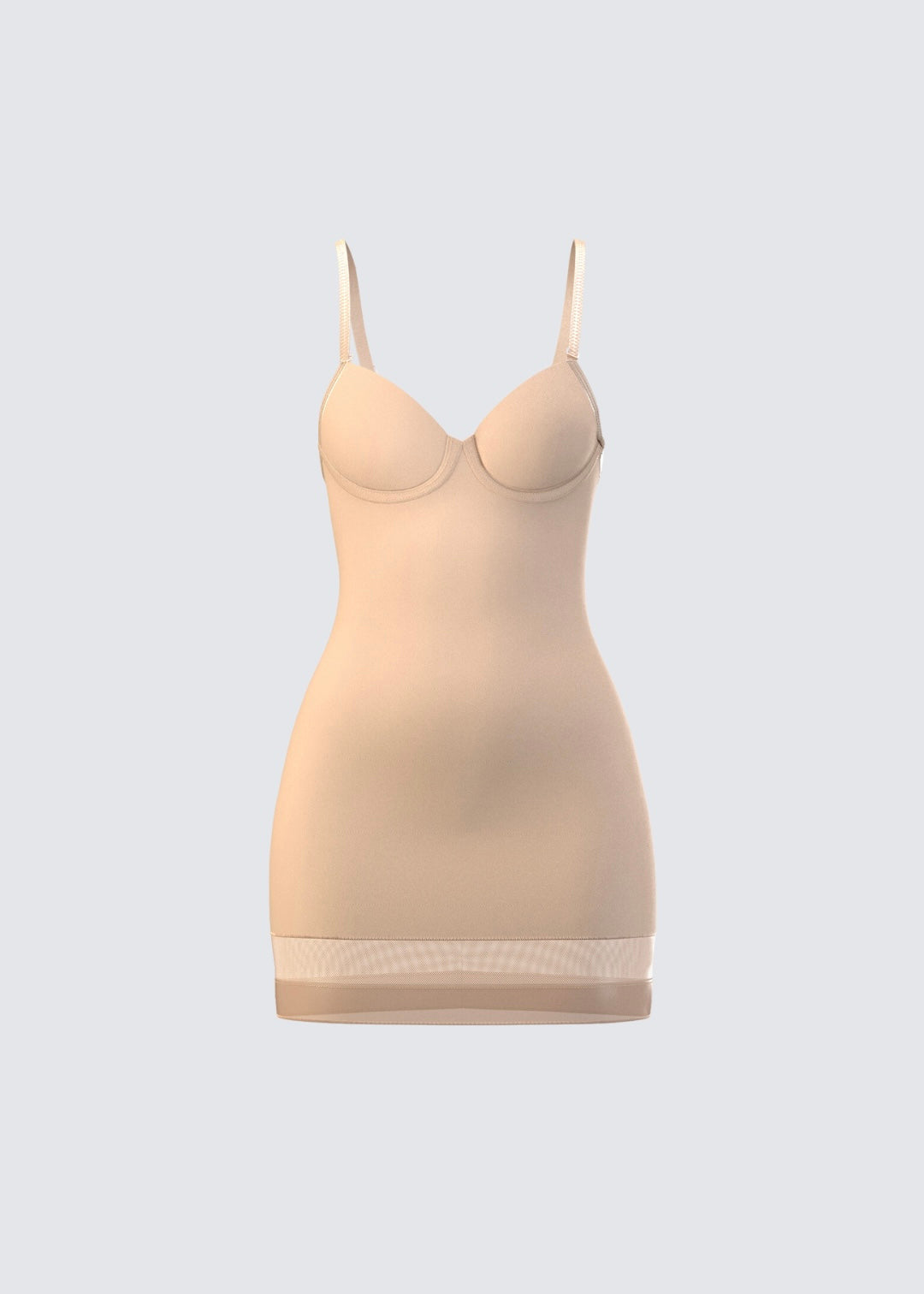 Nude briana dress