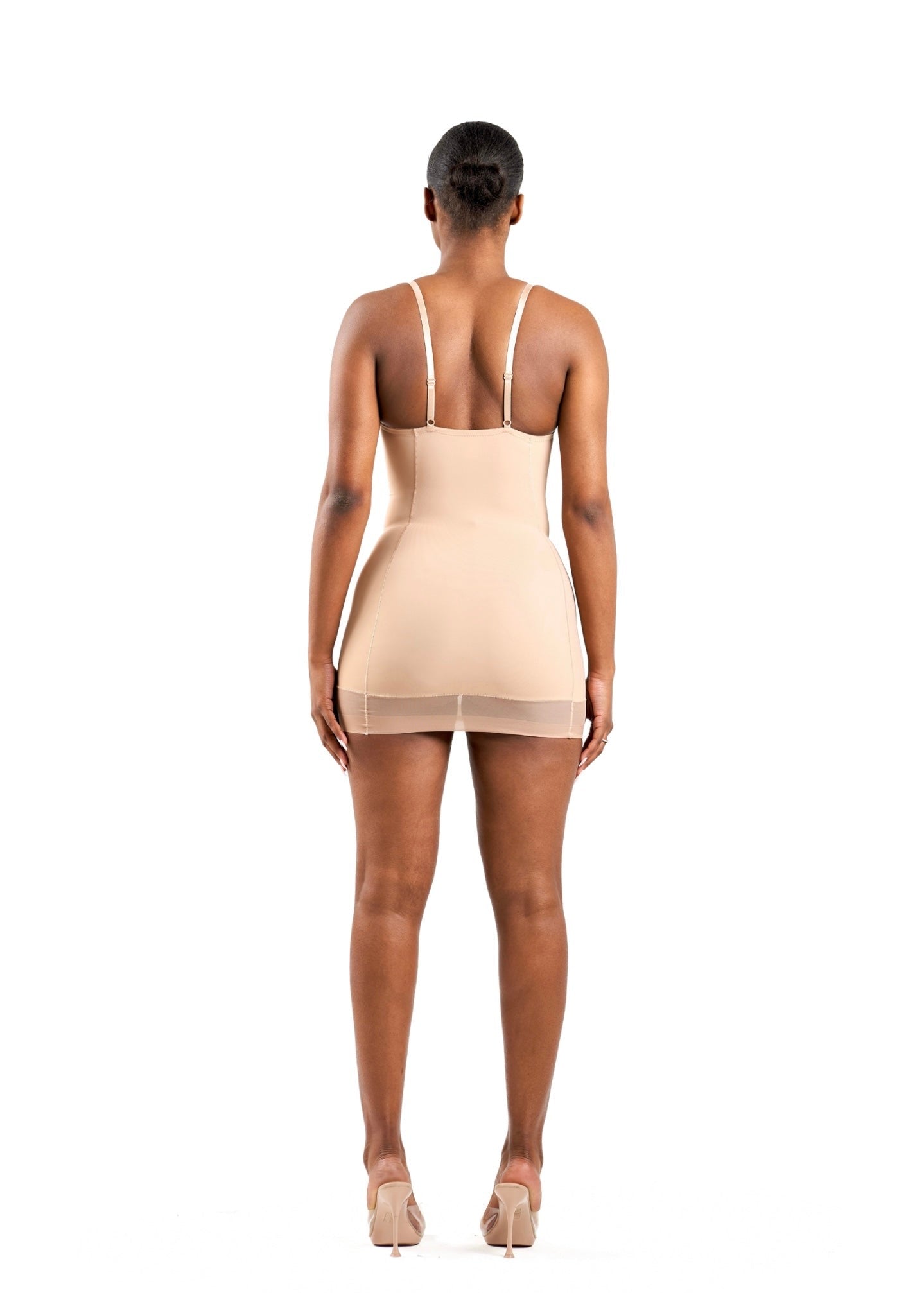 Nude briana dress