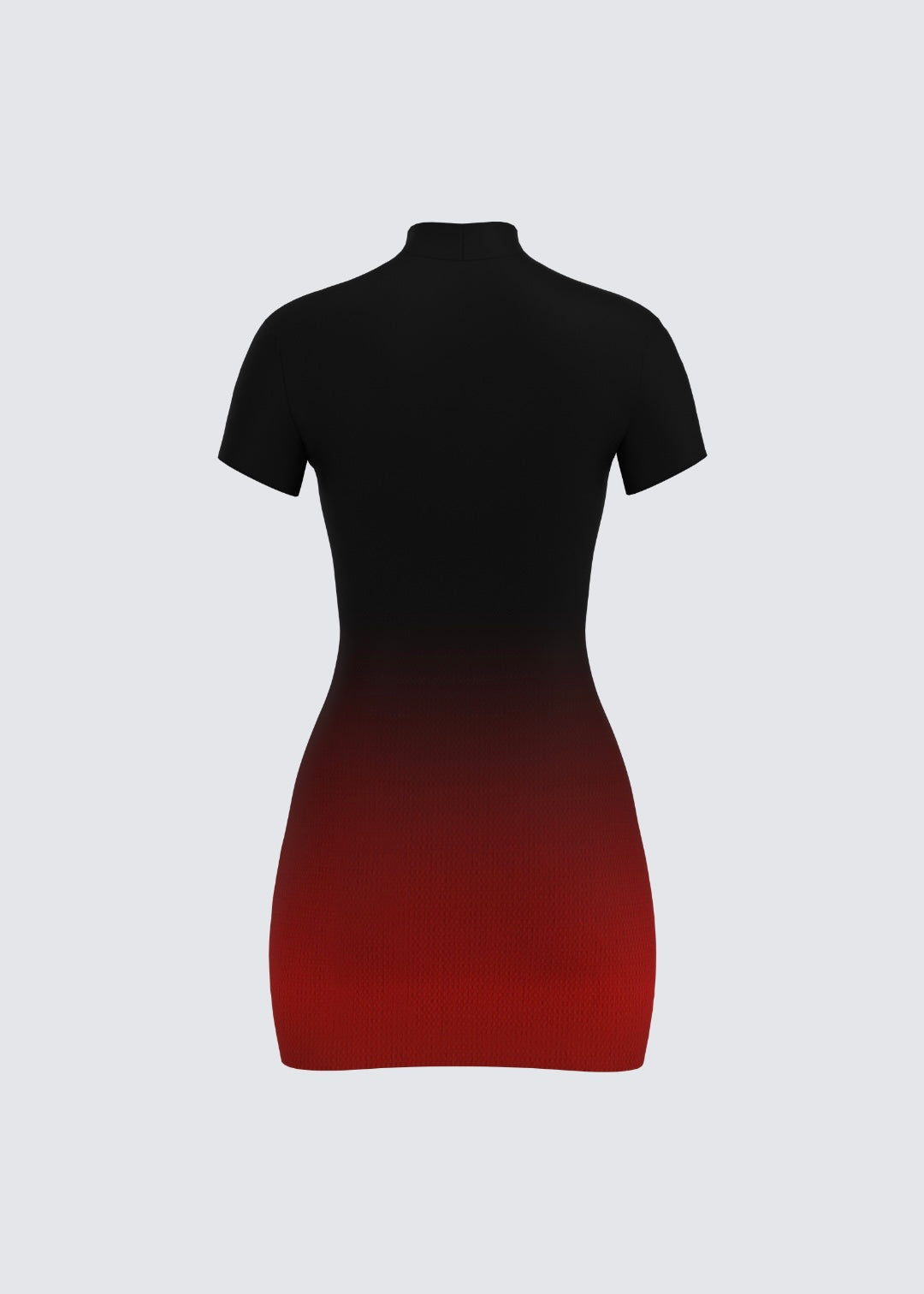 black to red ombre dress Dark Mark Mini | Ombré Bodycon Mini Dress clothing-collection White Backless Mini Dress length maxi with a Wood:Walnut