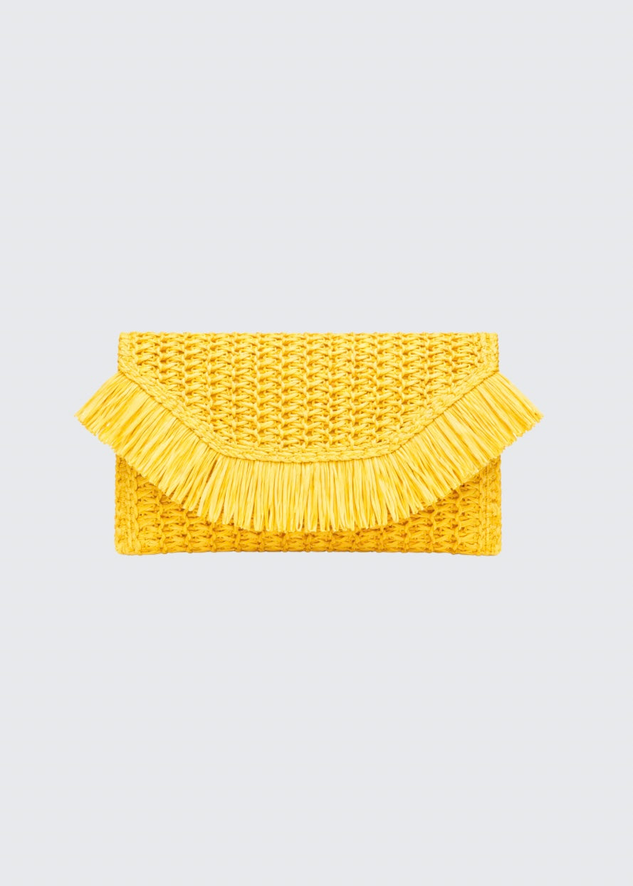 Pink alani clutch