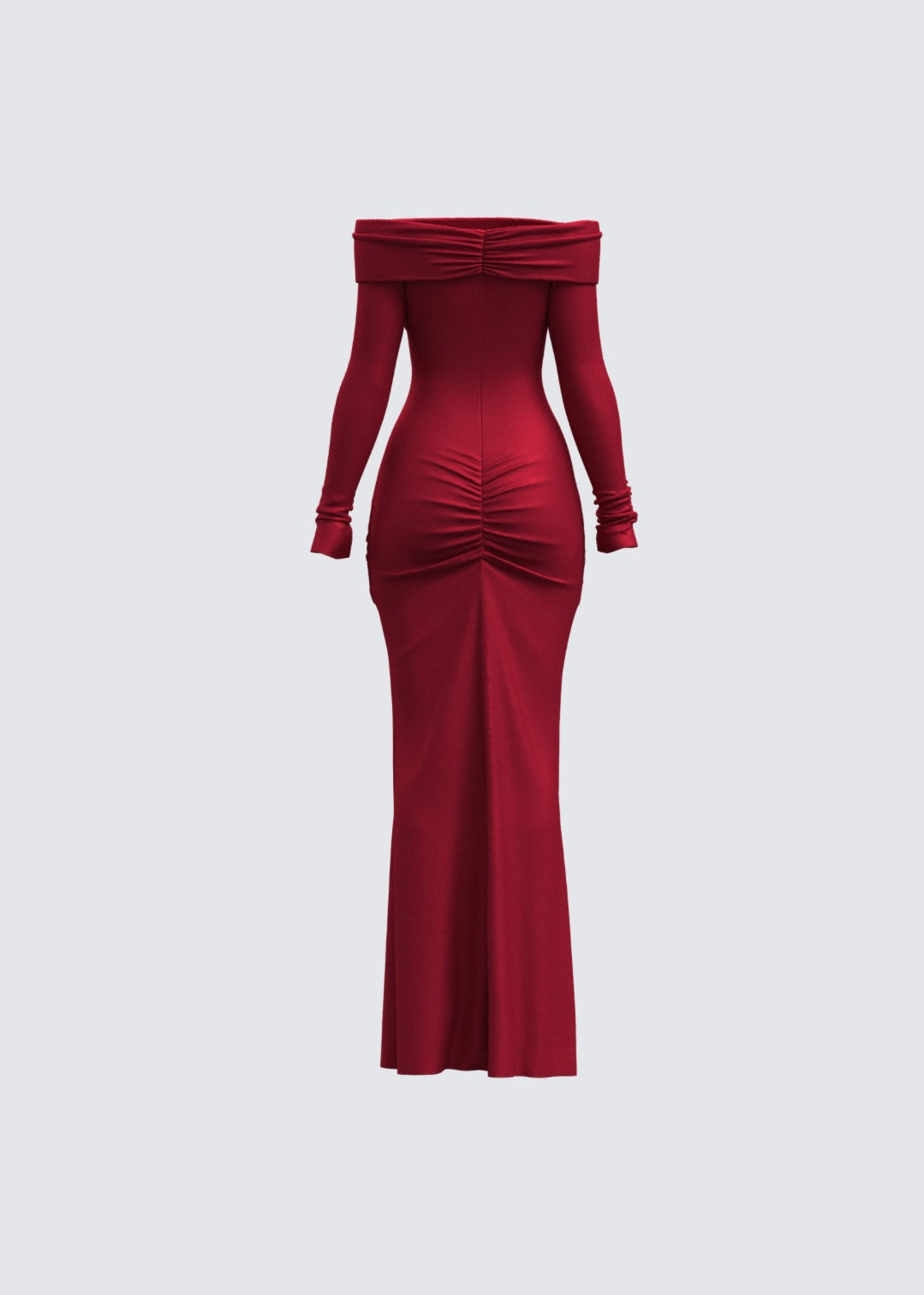 Burgundy laurelle dress