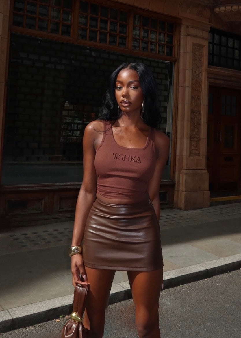 Chocolate Brown original top