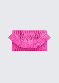 Pink alani clutch