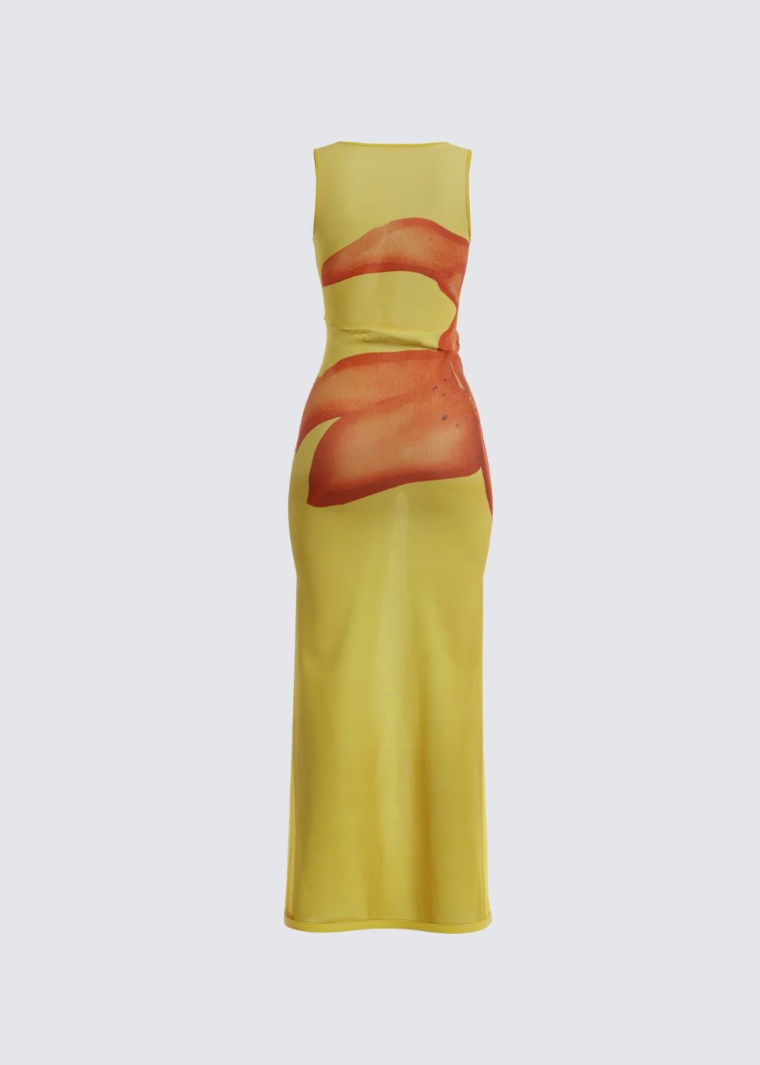 Yellow nura dress