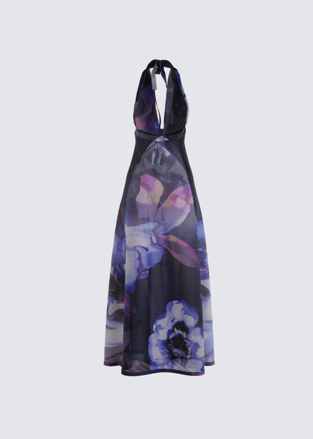 Purple Katania Dress | Polyester Katania Dress | TSHKA