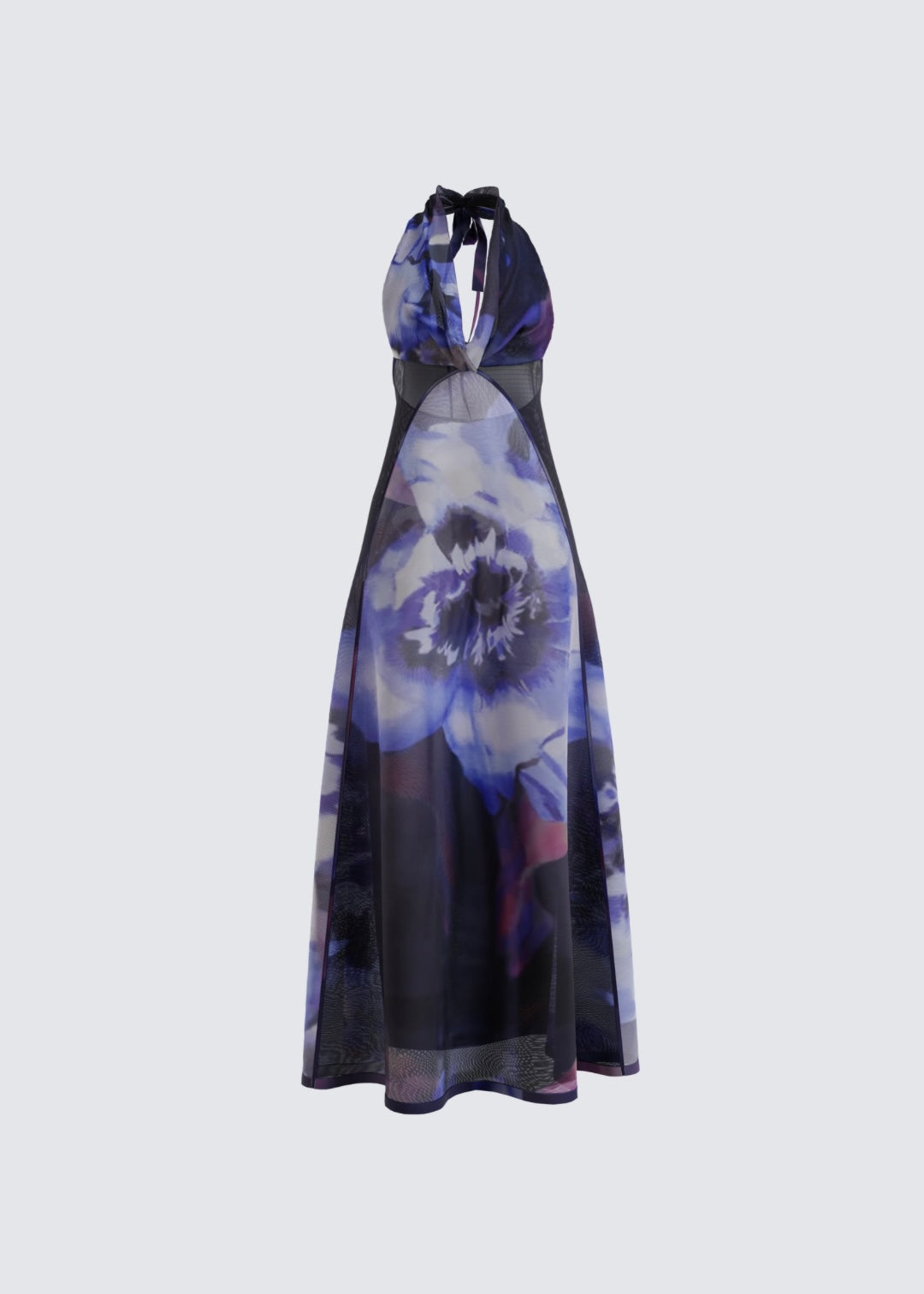 Purple Katania Dress | Polyester Katania Dress | TSHKA